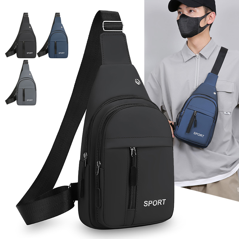 Hydration Pack Outdoor - Мужская спортивная сумка-слинг на грудь, водоотталкивающая,