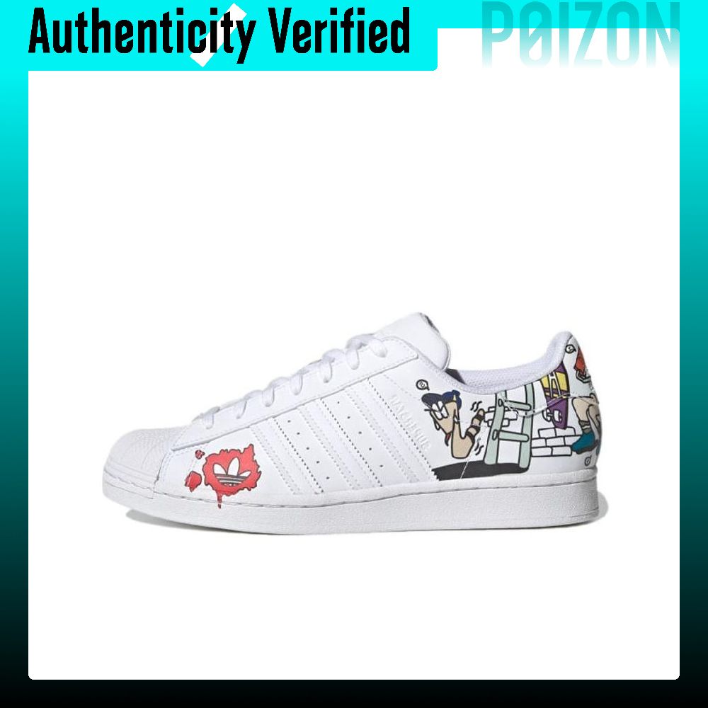 Adidas Shoes Superstar - Adidas Originals SUPERSTAR Скейтбордные кроссовки унисекс