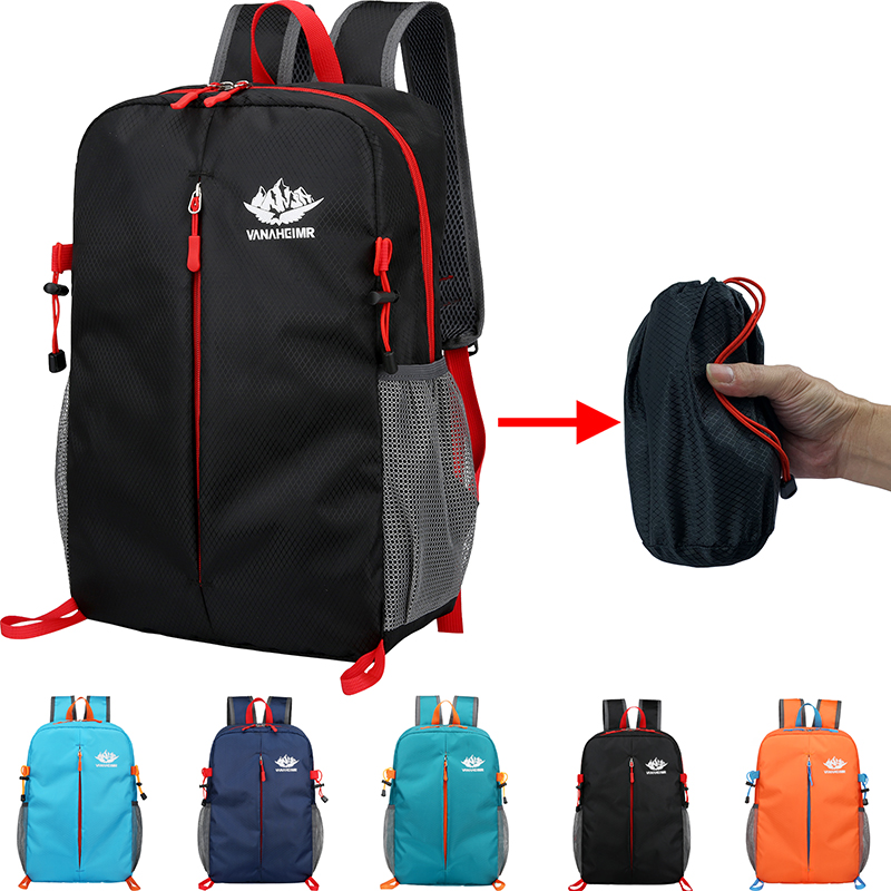 Foldable Backpack Small - 15L портативный суточный пакет складной рюкзак