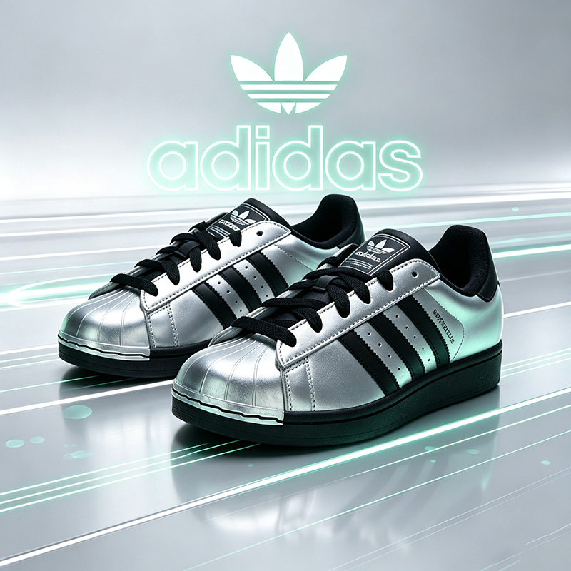 Adidas Shoes Superstar - Женские кроссовки Adidas Clover из натуральной