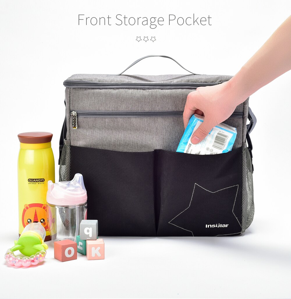 Островная большая вместительна – обзор и цена Backpack Diaper Bag