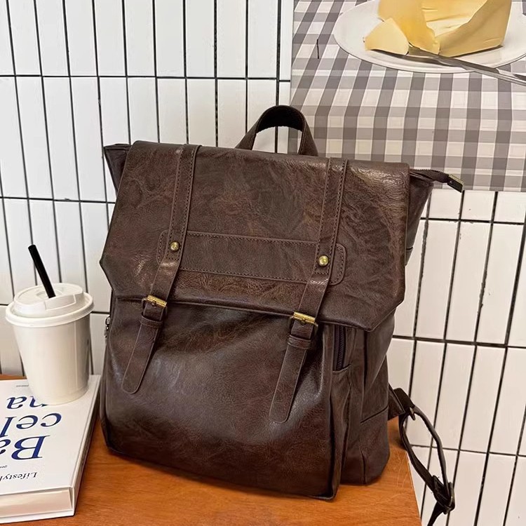Женский повседневный рюкзак из – обзор и цена Leather Backpack Vintage