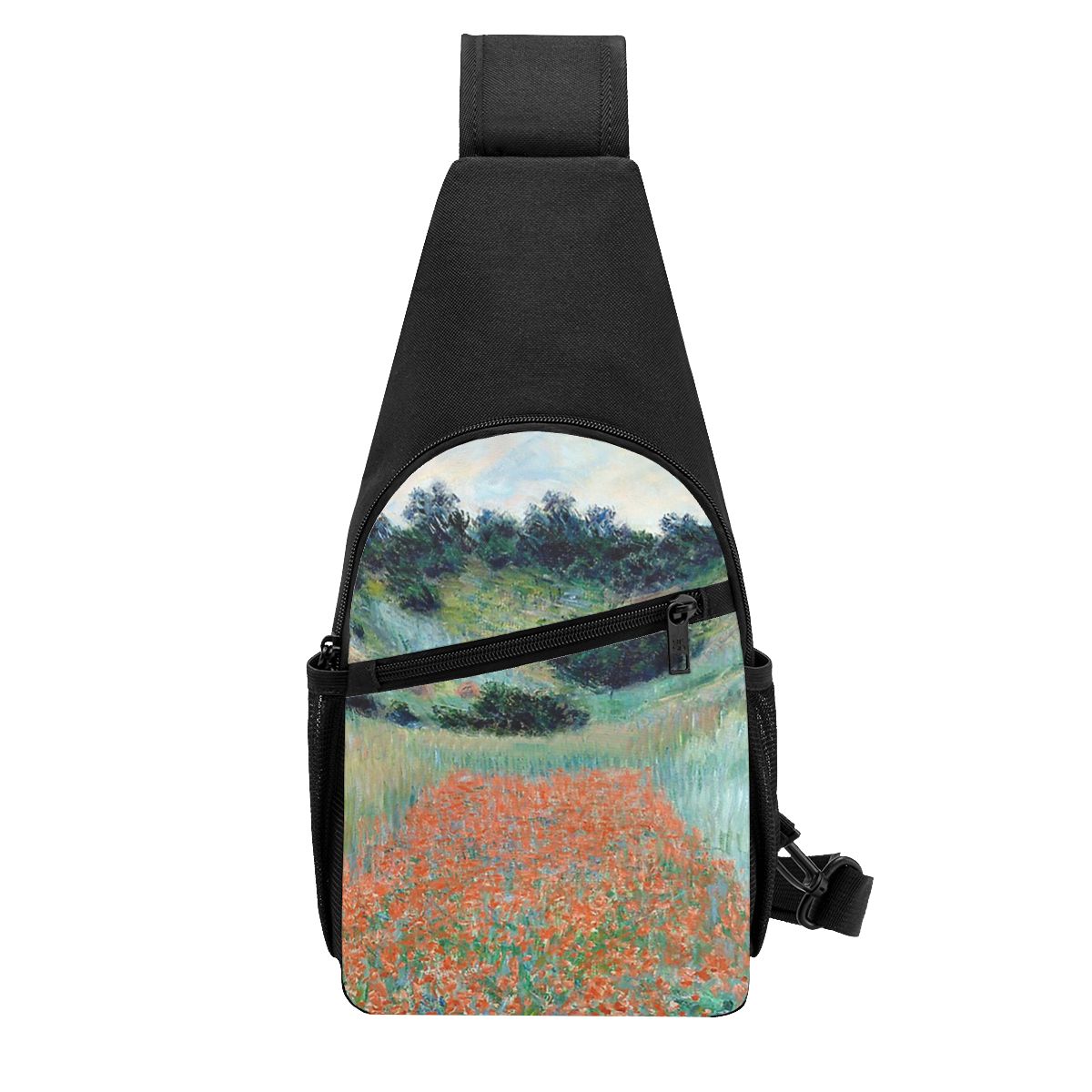 1885 Claude Monet Poppy Field  – обзор и цена Sling Backpack Shoulder