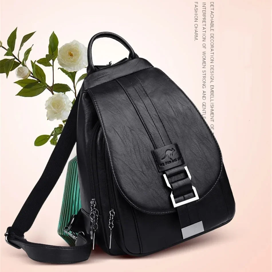 Многофункциональные женские ко – обзор и цена Leather Backpack Vintage