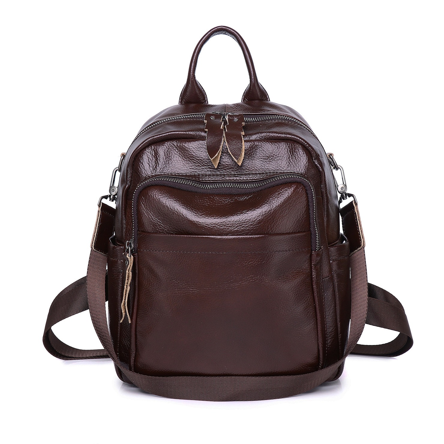 Женский рюкзак Zency из натура – обзор и цена Leather Backpack Vintage